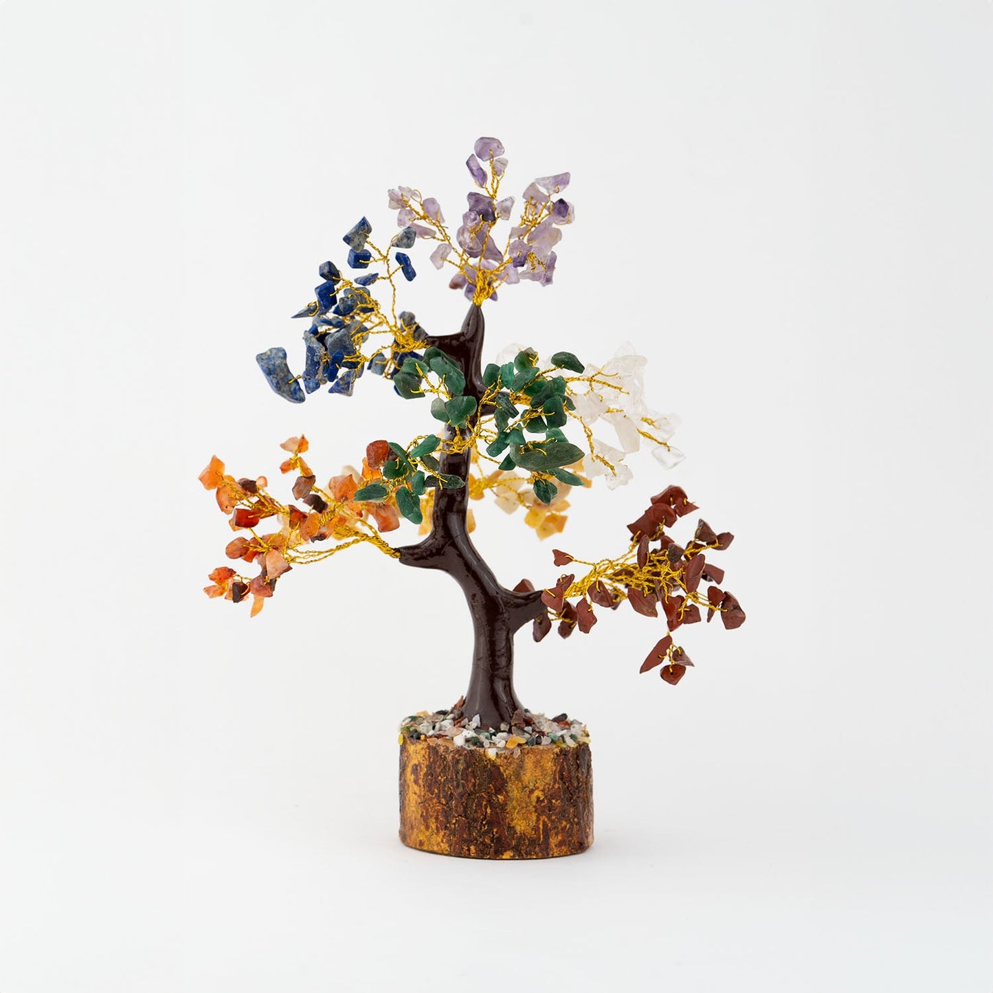 7 Chakra Natural Stone Tree
