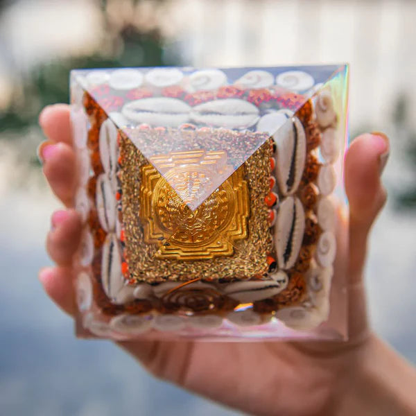 Maha Laxmi Gomti Chakra Shree Yantra - For Wealth, Financial Stability and Prosperity