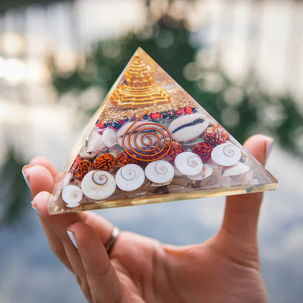 Maha Laxmi Gomti Chakra Shree Yantra - For Wealth, Financial Stability and Prosperity