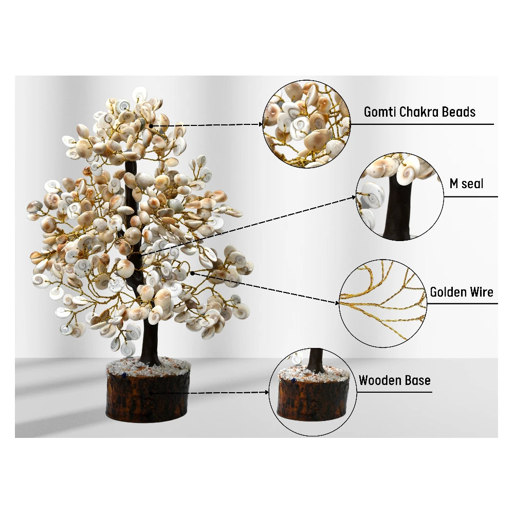 Gomati Chakra Natural Stone Tree